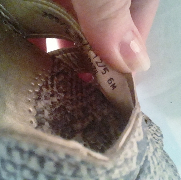 Franco Sarto Faux Snakeskin Wedged Sandals - Picture 10 of 16